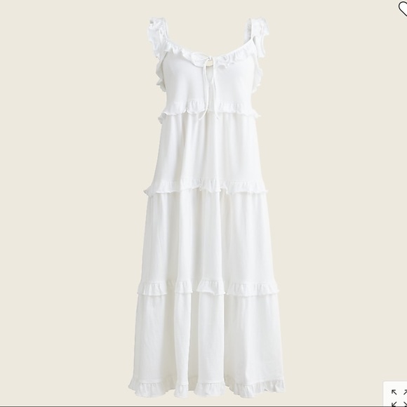 J. Crew Dresses & Skirts - NWT J. Crew Tiered Knit Keyhole Maxi Dress